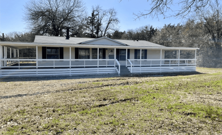 Rural 4.5 Acres and Cute Updated Home with Wrap-Around Porch is Available