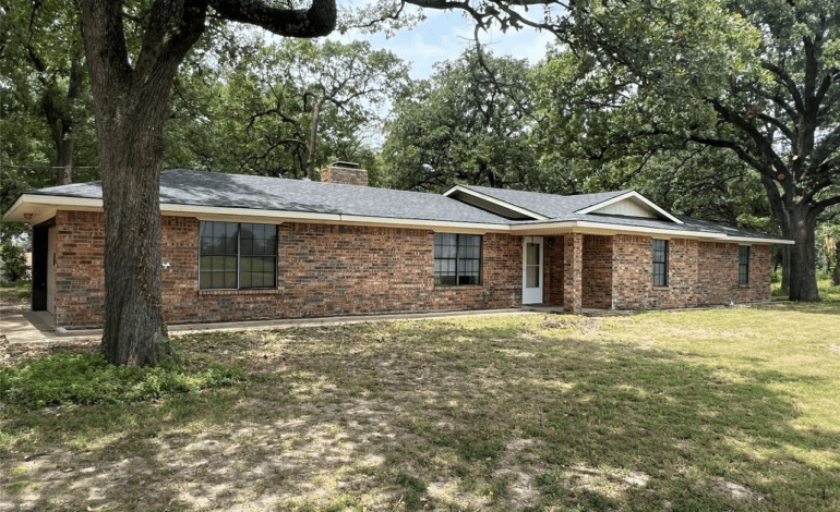 New-to-Market Brick House For Sale in Commerce on 1.6 Acres