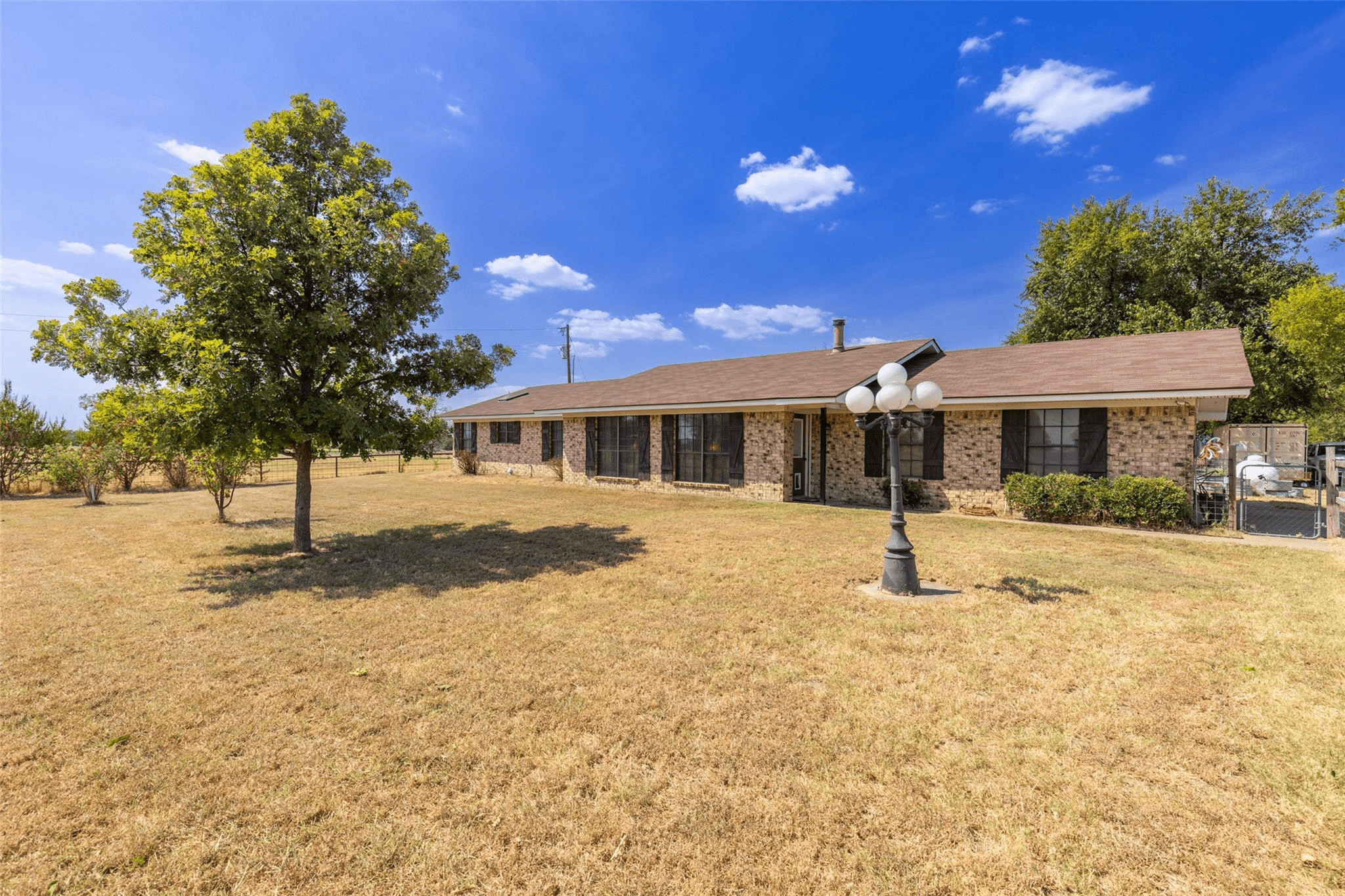 Hopkins County Farm on 49 Acres with Brick House & Barn Just Arrived on the Market
