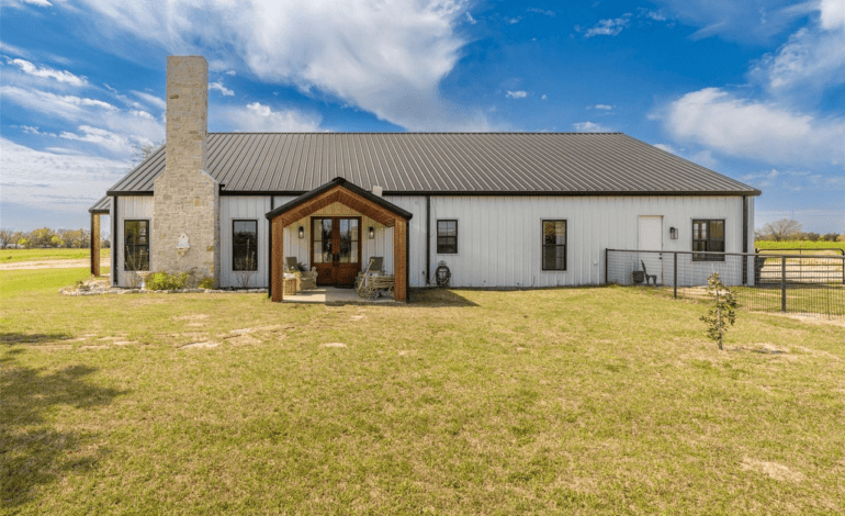 4 Phenomenal Barndominiums Currently For Sale in or Near Hopkins County
