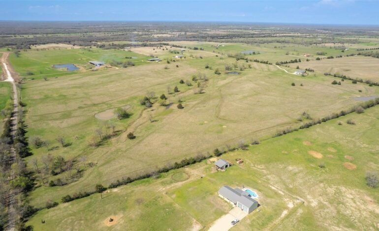 2 Local Land Properties with Acreage & AG-Exemption Just Hit the Market