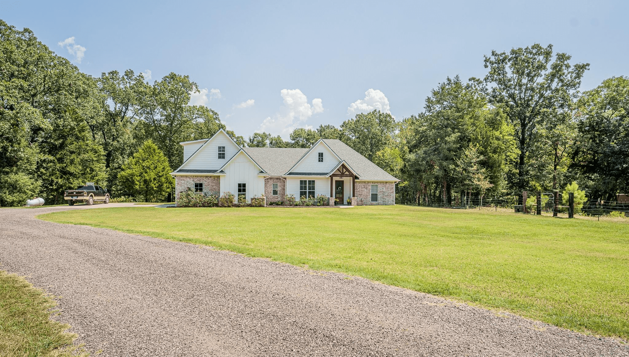 Delightful House Built on Partly Wooded 6.5 Acres South of Sulphur Springs Hits the Market