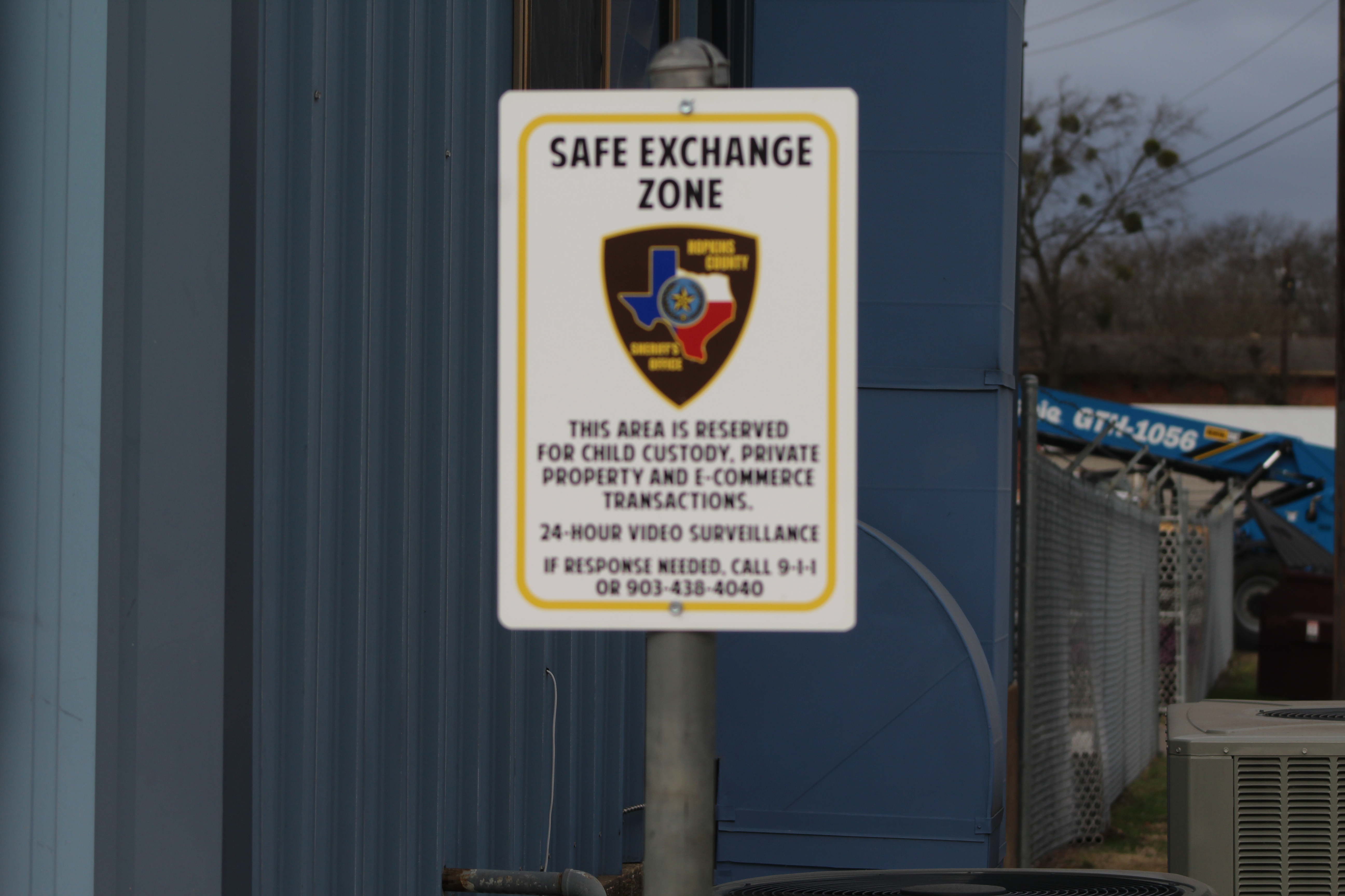 Hopkins County Sheriff’s Office Designates New Safe Exchange Zone
