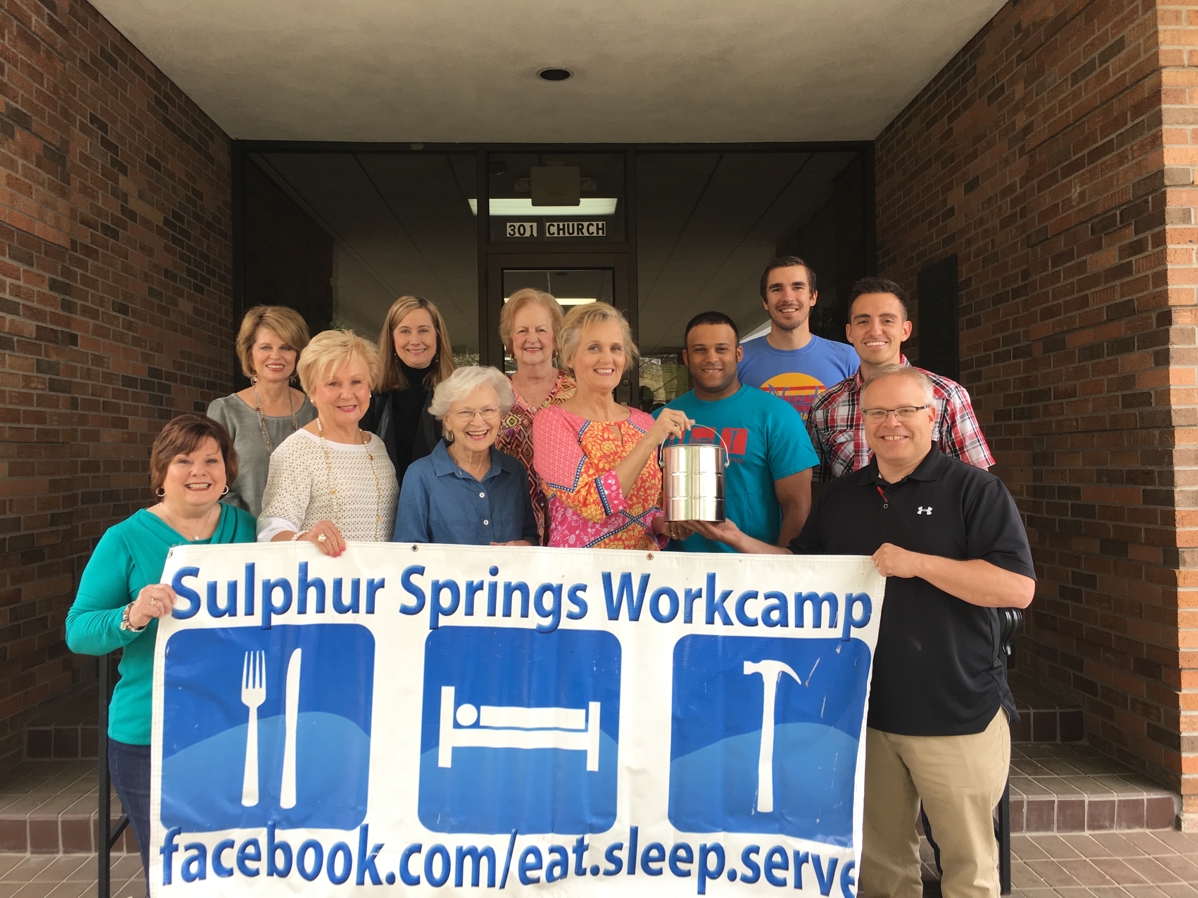 Chicks for Charity Presents Donation to Sulphur Springs Workcamp