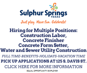 HIRING-SS Capital Construction Needs Workers for Multiple Positions