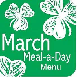 Meal A Day Menu  April 3rd  –  April 7th