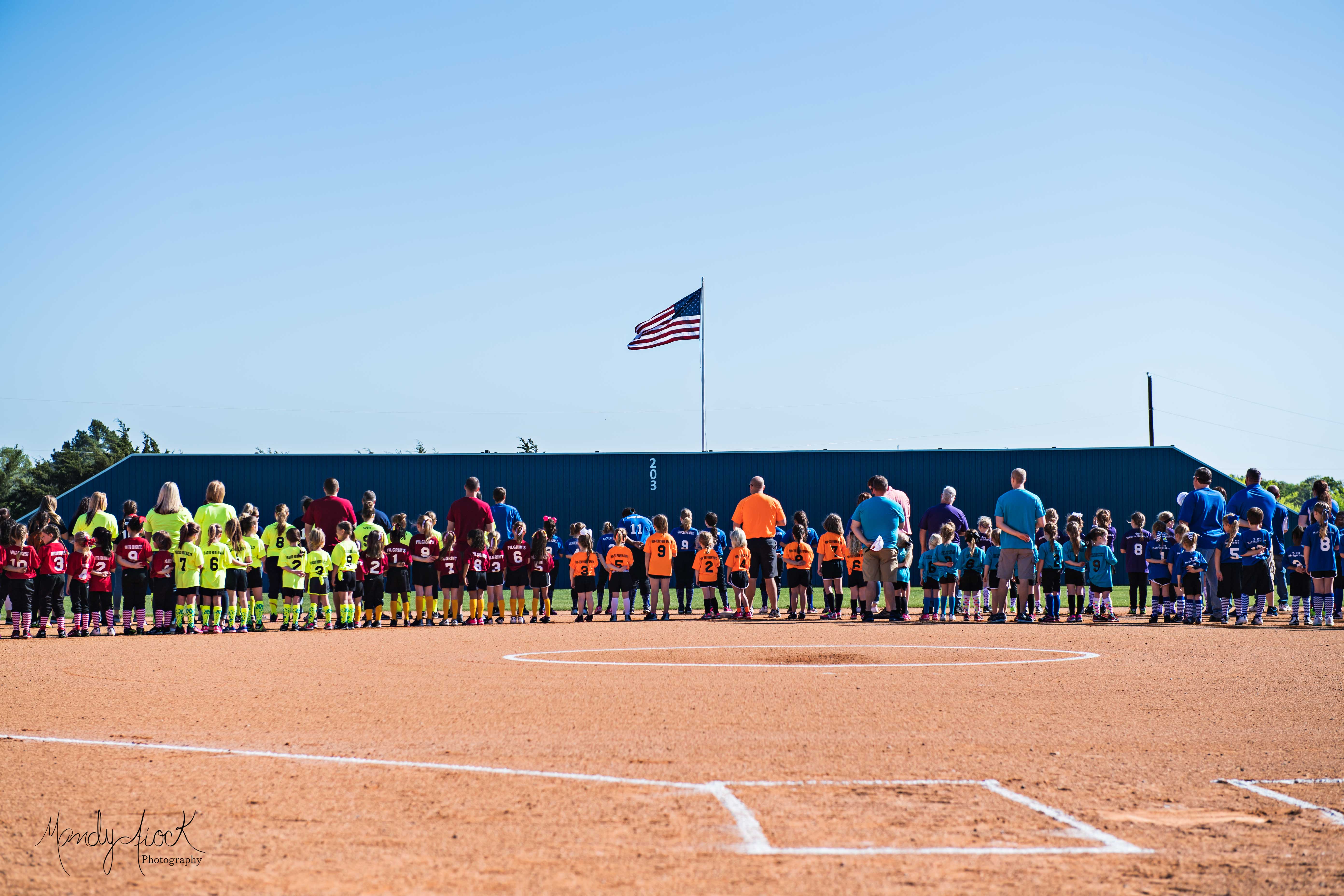 Photos From Girls Youth Softball Opening Ceremonies by Mandy Fiock Photography