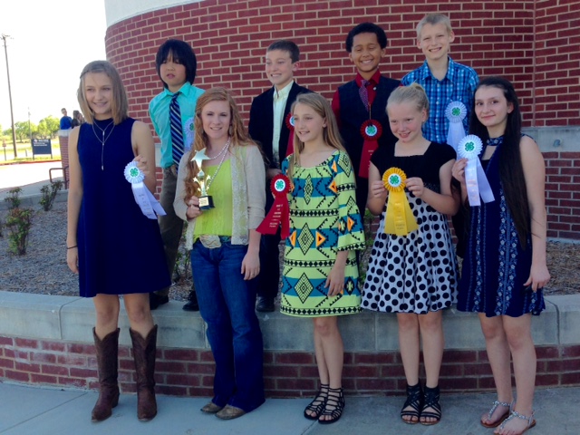 Hopkins County 4-H Members Bring Home the Awards at District 4-H Contests!