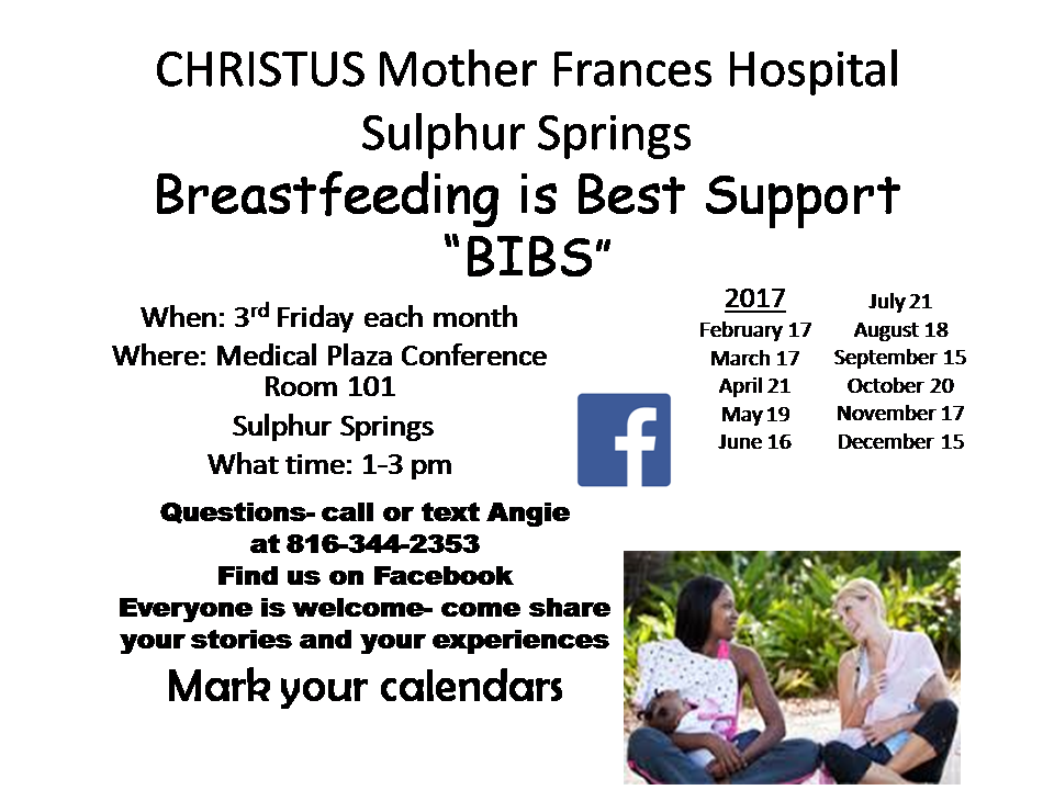 CHRISTUS Mother Frances Hospital Sulphur Springs Host ‘Breastfeeding is Best’ Support Group