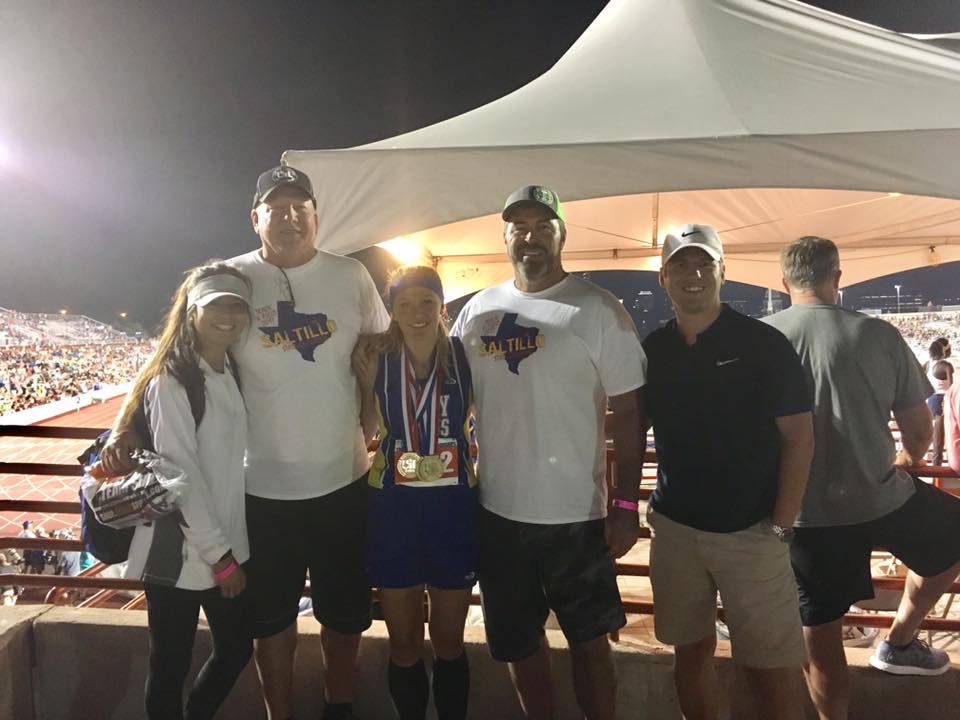 Sienna Collins Wins Third Event at State Track Meet and Sets Second 1A State Record