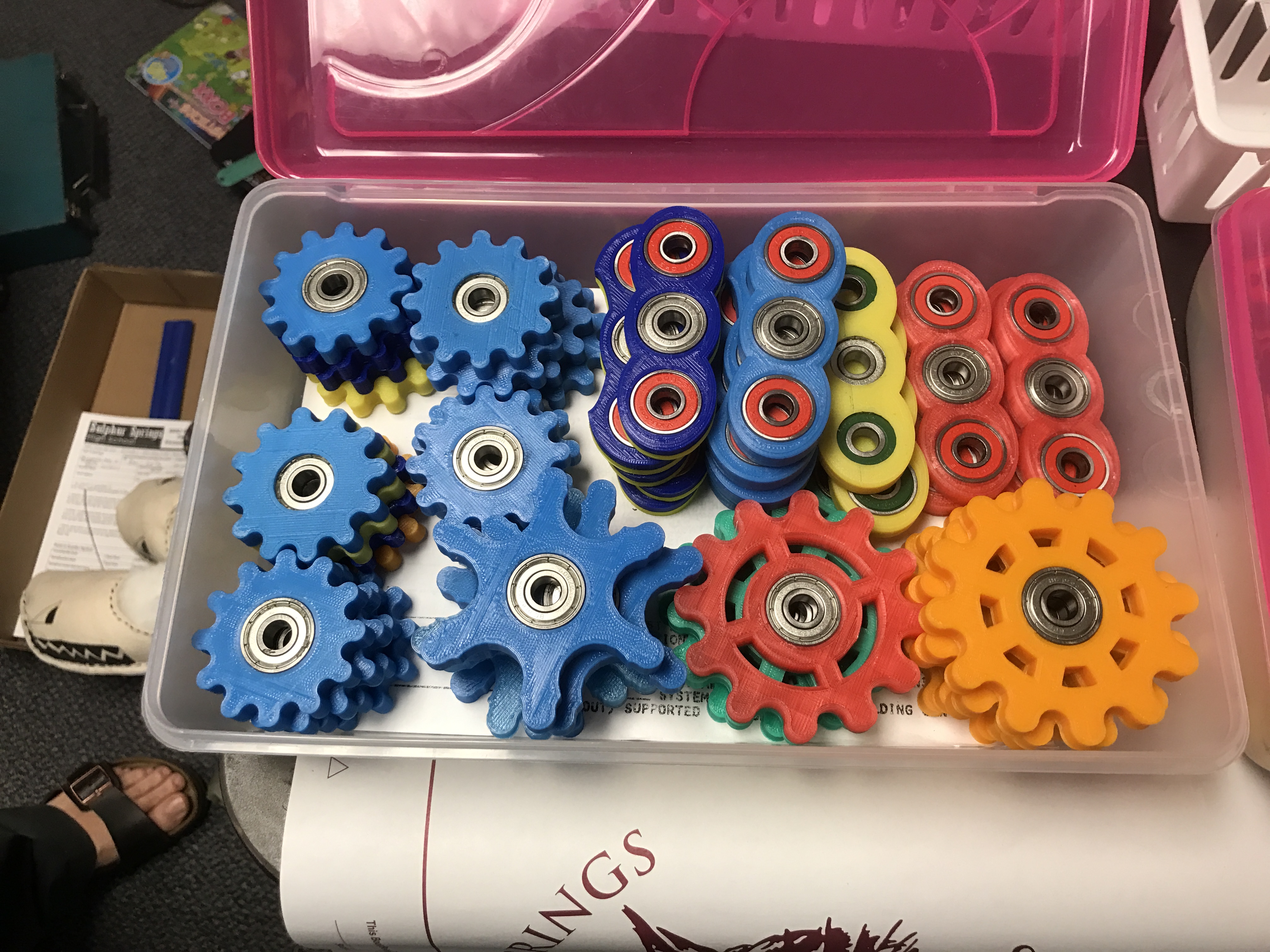 SSHS Art Department Using 3D Printer to Make Popular Fidget Spinners