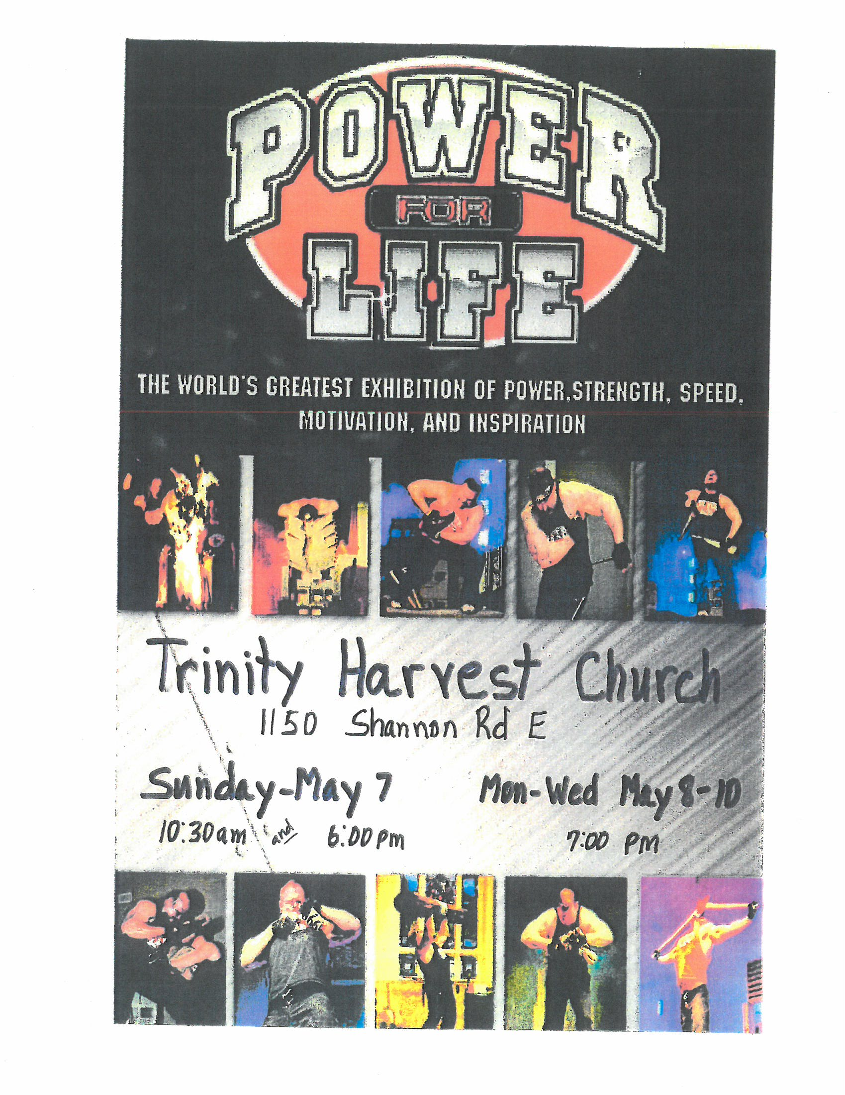 Power for Life: The World’s Greatest Exhibition for Power, Strength, Speed, and Inspiration Coming to Sulphur Springs