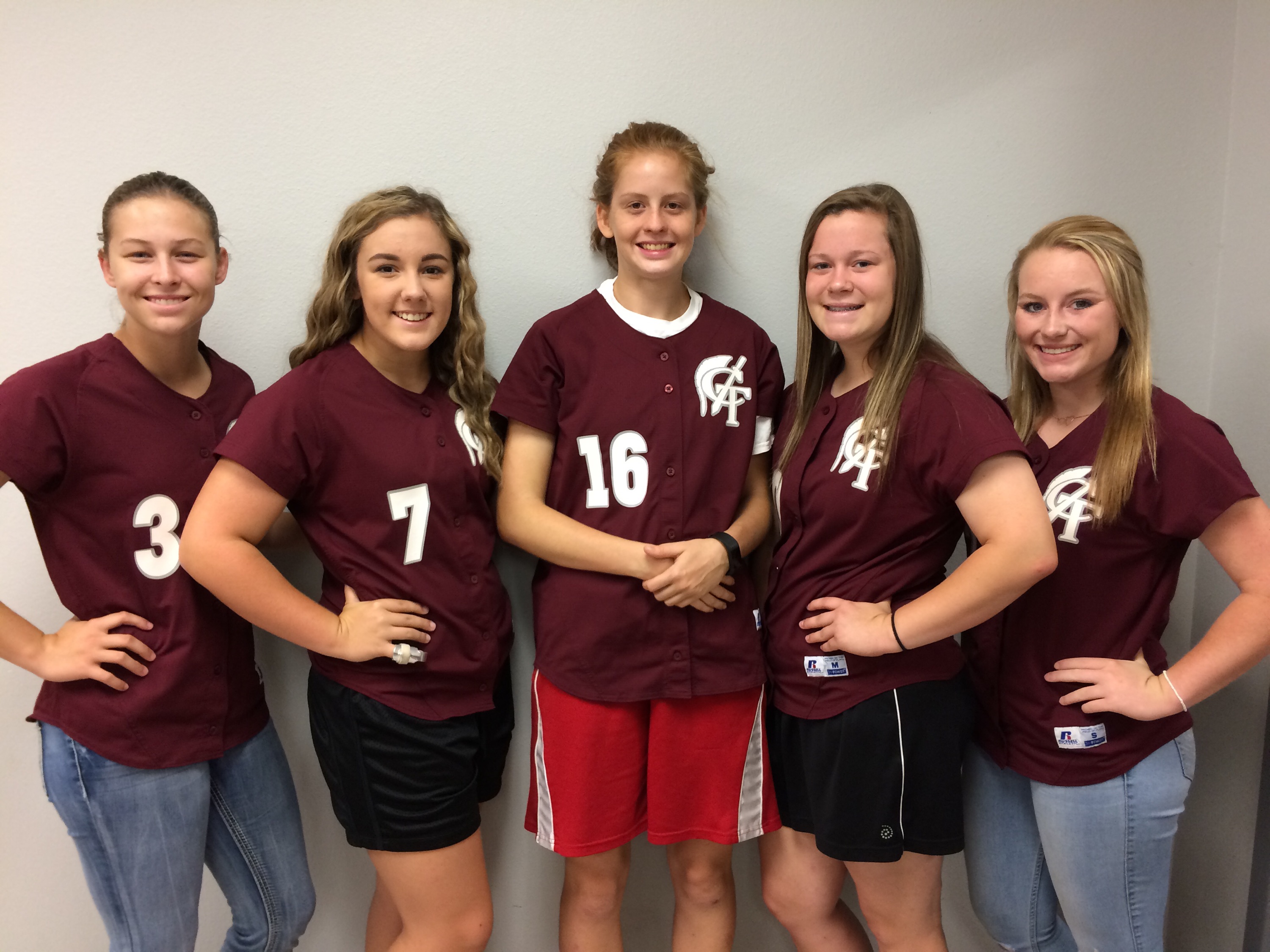Seven Cumby Lady Trojans’ Softball Players Make All-District 14-2A Team