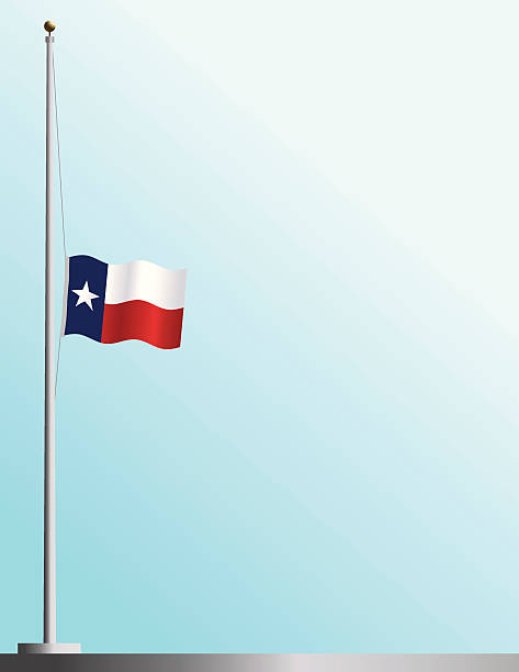 The Texas Flag is at Half-Staff Today In Honor of Former Governor Mark White
