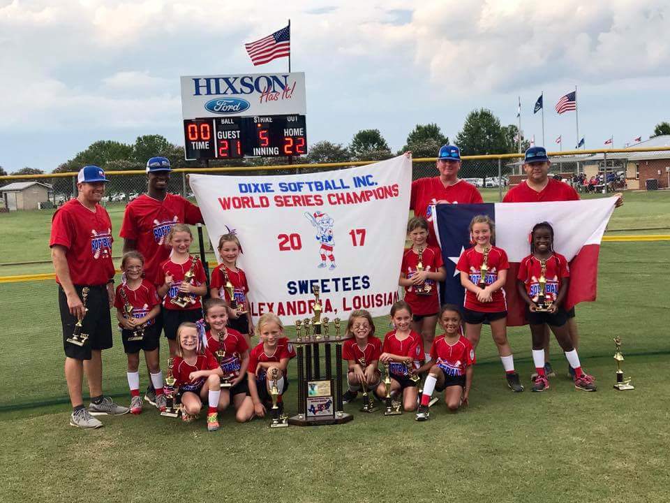 Hopkins County Sweetees All-Stars Win World Series Championship