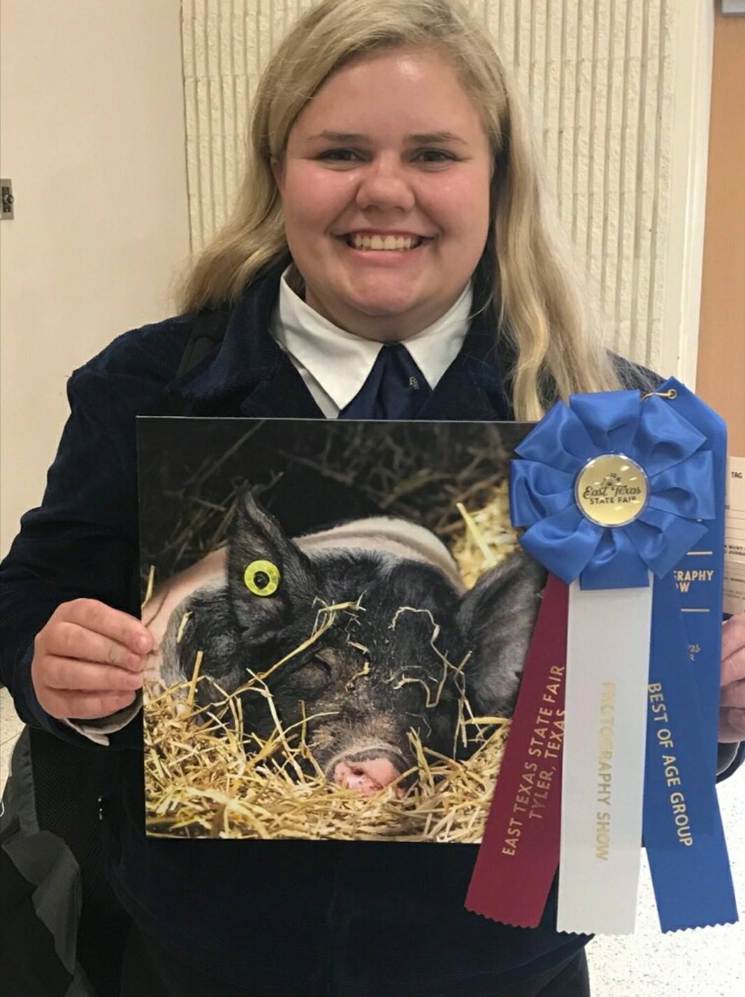 Como-Pickton’s Breanna Bowen Excels at East Texas State Fair Speaking Contest
