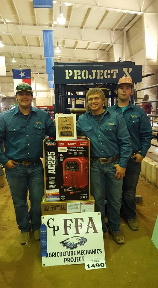 Como-Pickton FFA Takes Home Awards at State Fair of Texas Agricultural Mechanics Show