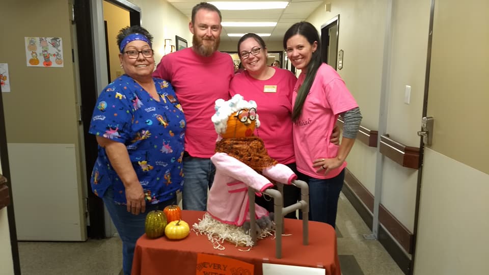 Sulphur Springs Health and Rehab Annual Pumpkin Decorating Contest