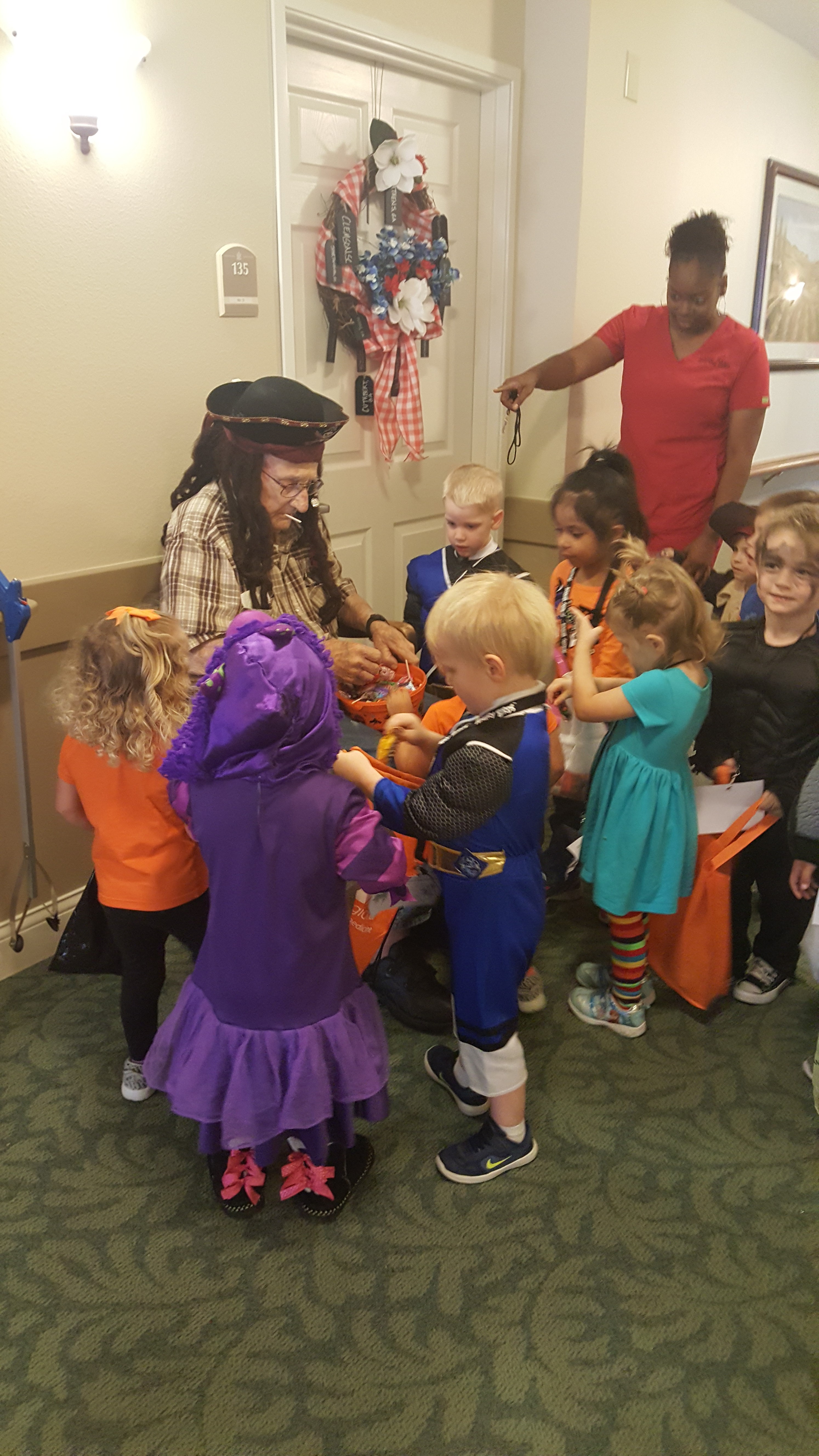 Hopkins Place Holds Annual Trick or Treat