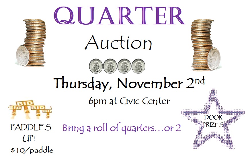 Lights of Life Quarter Auction Tomorrow Night at Hopkins County Civic Center