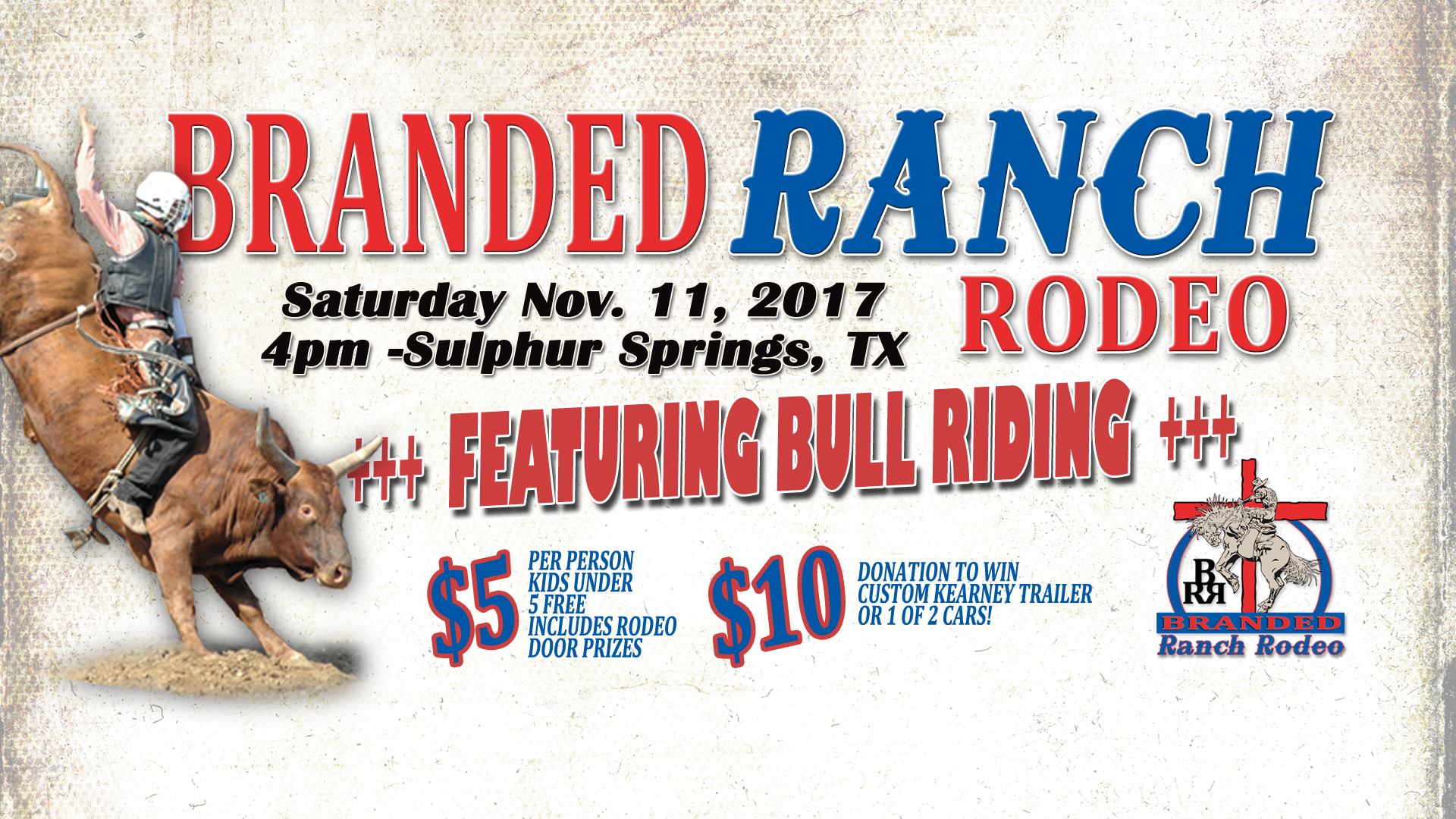 Annual Branded Ranch Rodeo at Hopkins County Civic Center on Saturday