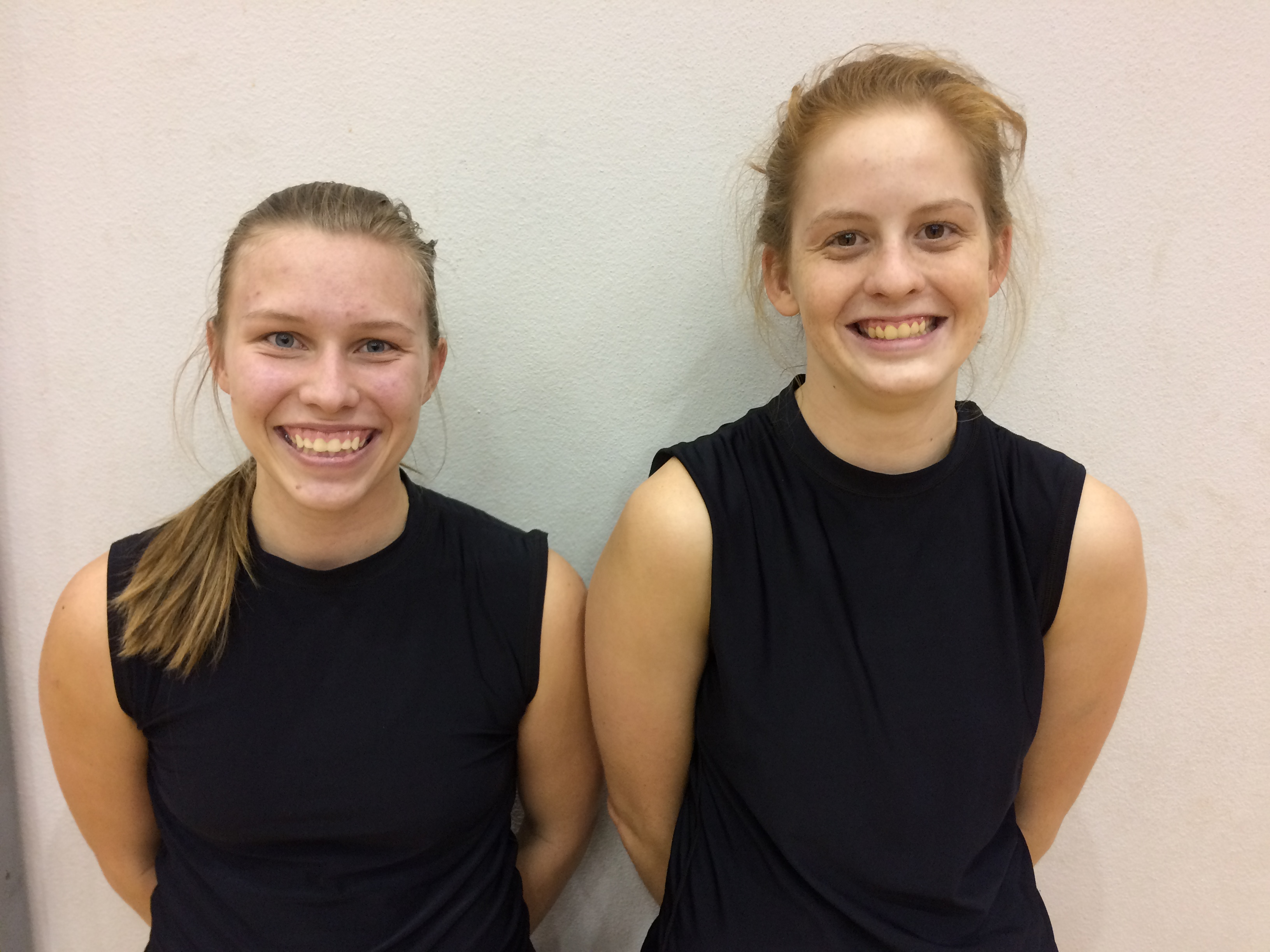 Ashley Hagood and Bailey Busby of Cumby named to THSCA Academic All-State Teams