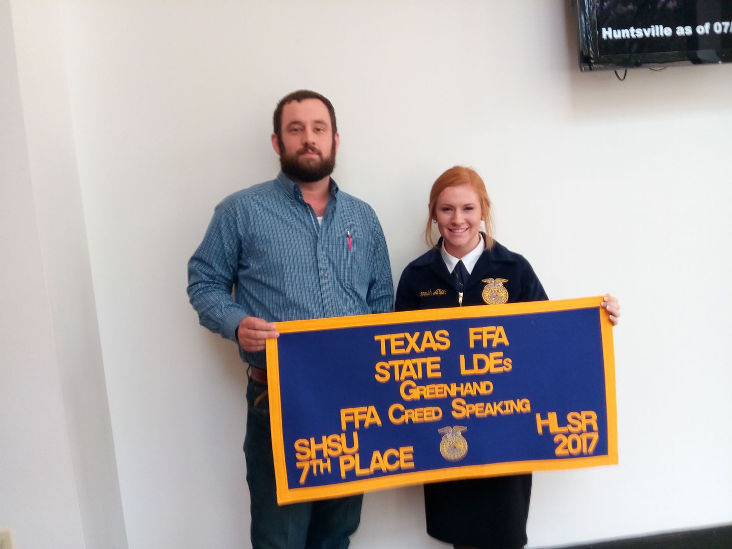 Savannah Allen of Sulphur Springs FFA Places 7th at State Finals in Greenhand Creed