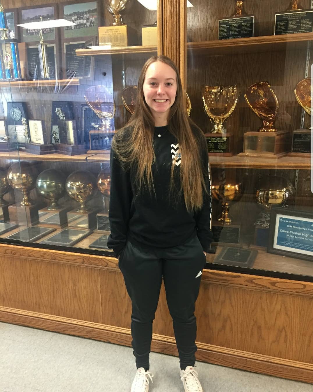 Como-Pickton’s Briley Adcock Named to the Texas Girl’s Coaching Association 3A Academic All State Volleyball Team