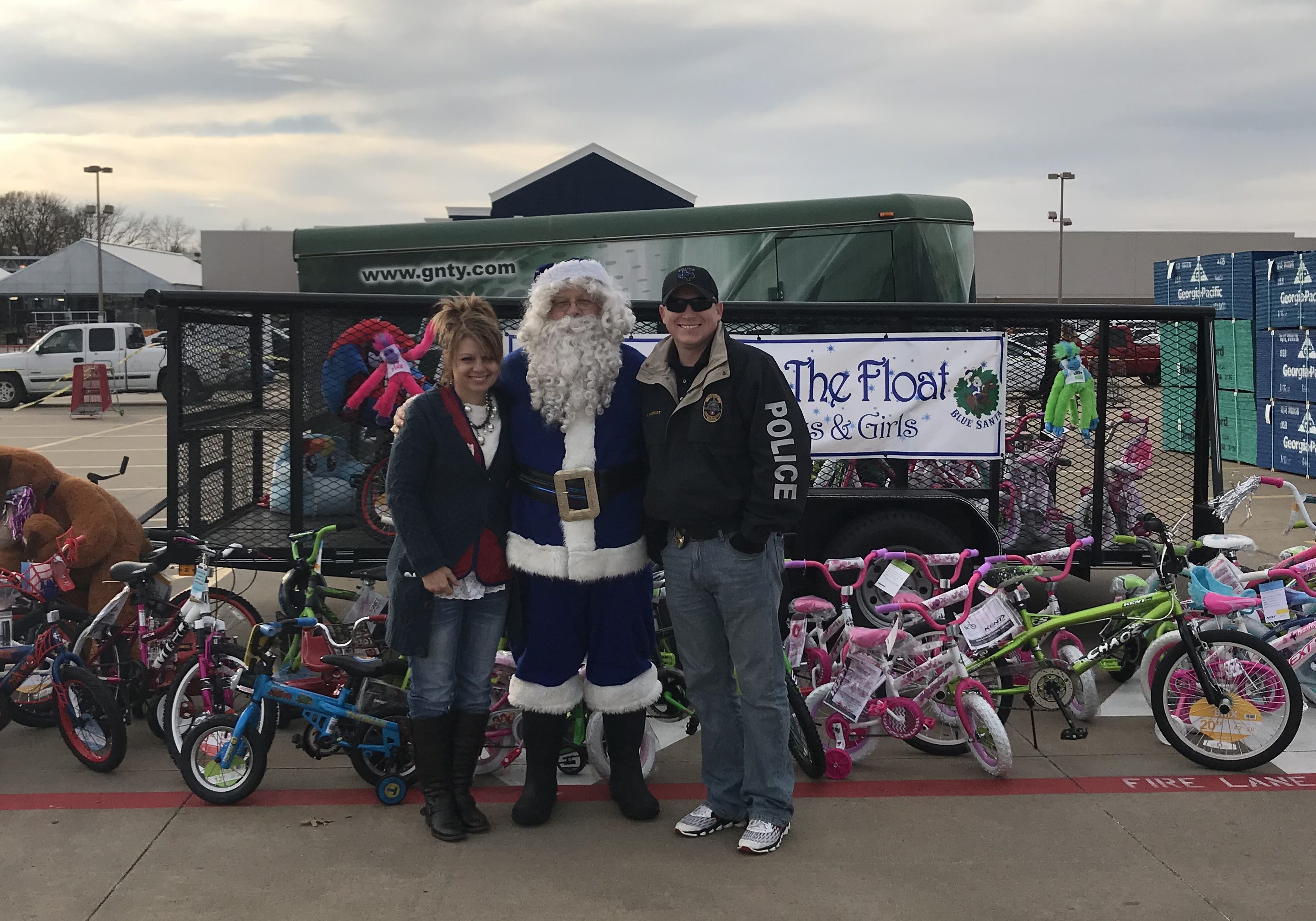 Blue Santa Toy Drive Fundraiser and Toy Drive a Huge Success