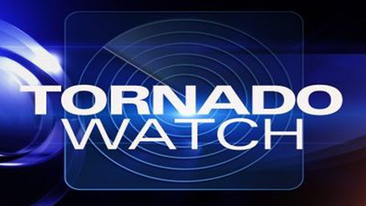 Hopkins County Included in Tornado Watch Until 11 PM