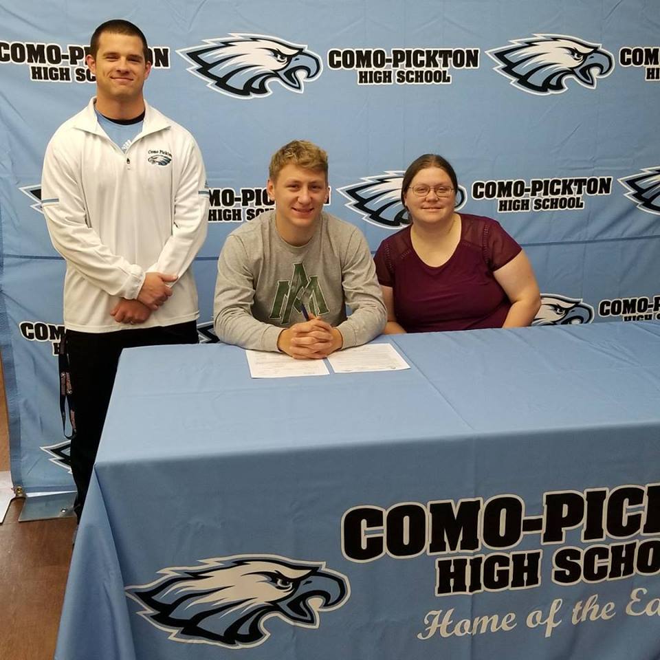 Como-Pickton Student Athlete Colton Clark Signs Letter of Intent with University of Arkansas-Monticello.