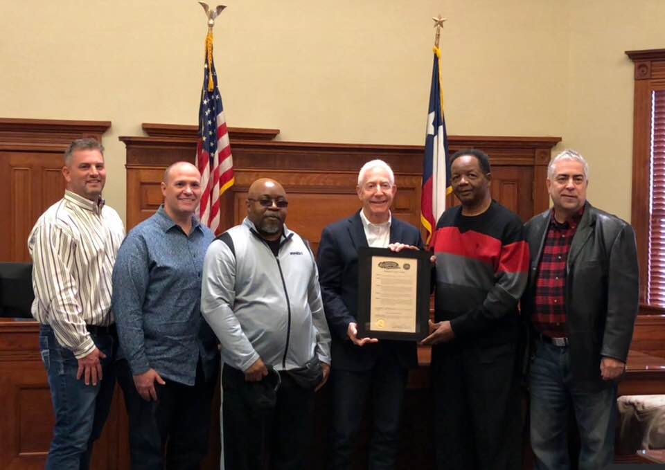 Judge Robert Newsom Proclaims February as Black History Month for Hopkins County