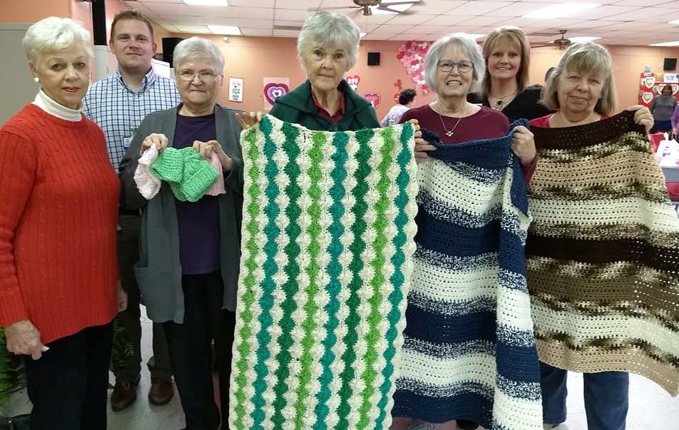 Blessing of the Shawls at Senior Citizens Center