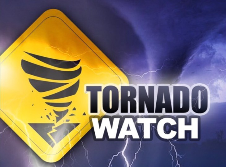 Tornado Watch Issued for Hopkins County Until 6PM