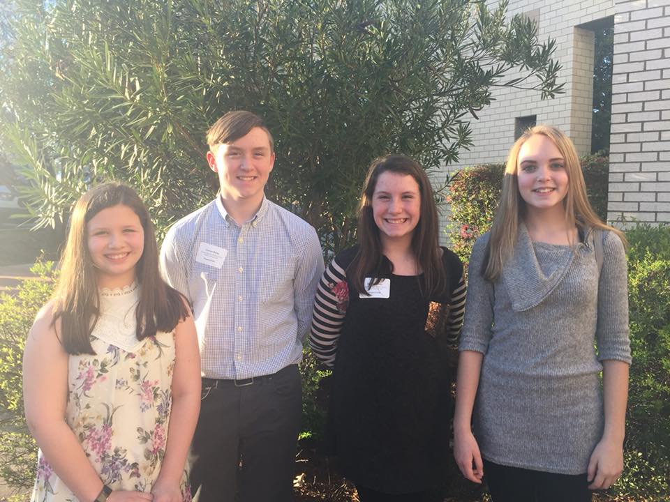 Four SSMS Student Advance to State Science Fair