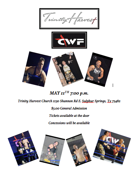 Trinity Harvest Church Hosting Christian Wrestling Show on May 11th