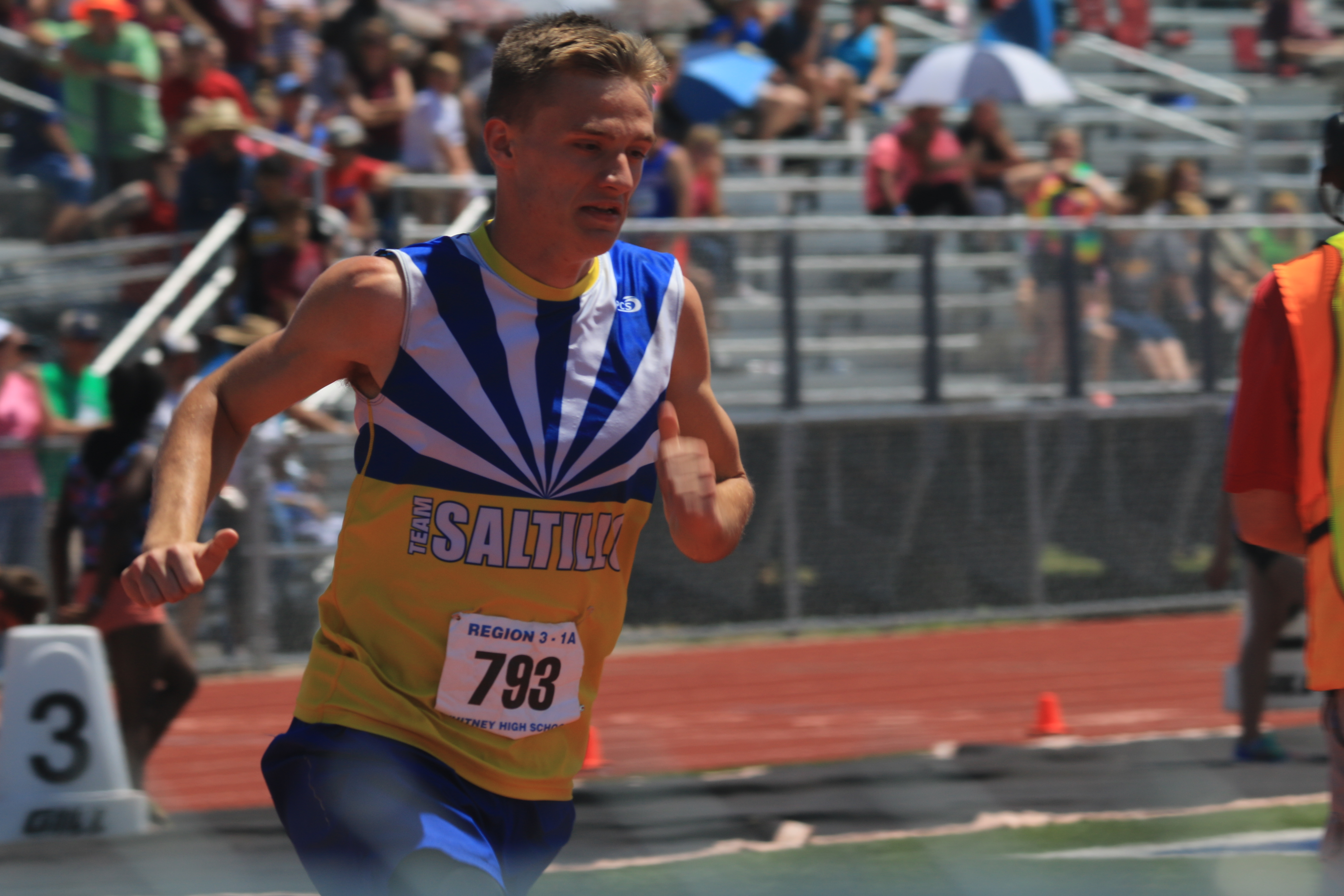 Saltillo Track’s Trevor Moore and Sienna Collins Qualify for State Track Meet