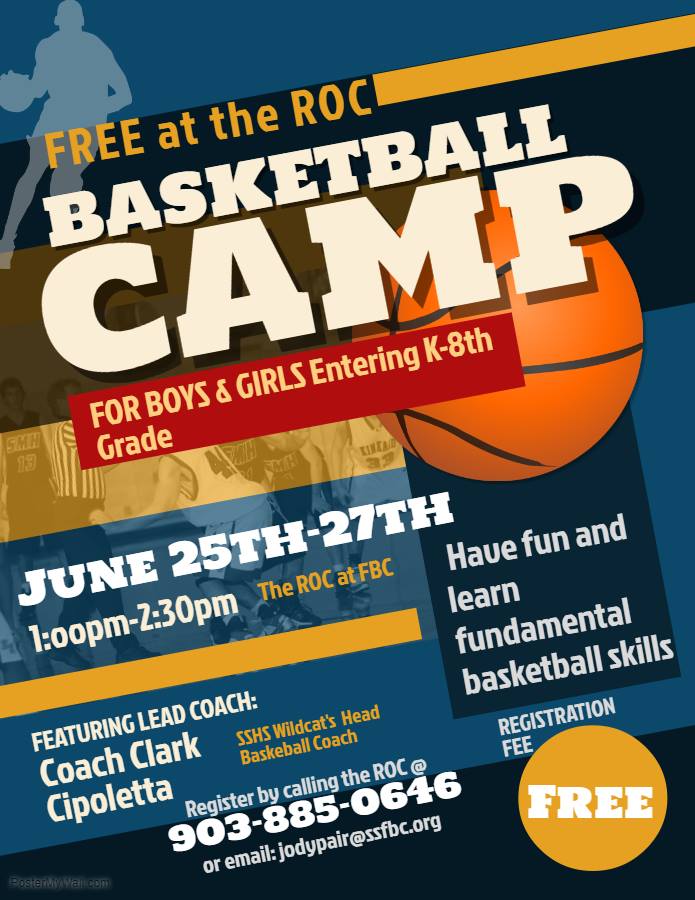 ROC in Sulphur Springs Hosting Free Basketball Camp June 25th-June 27th