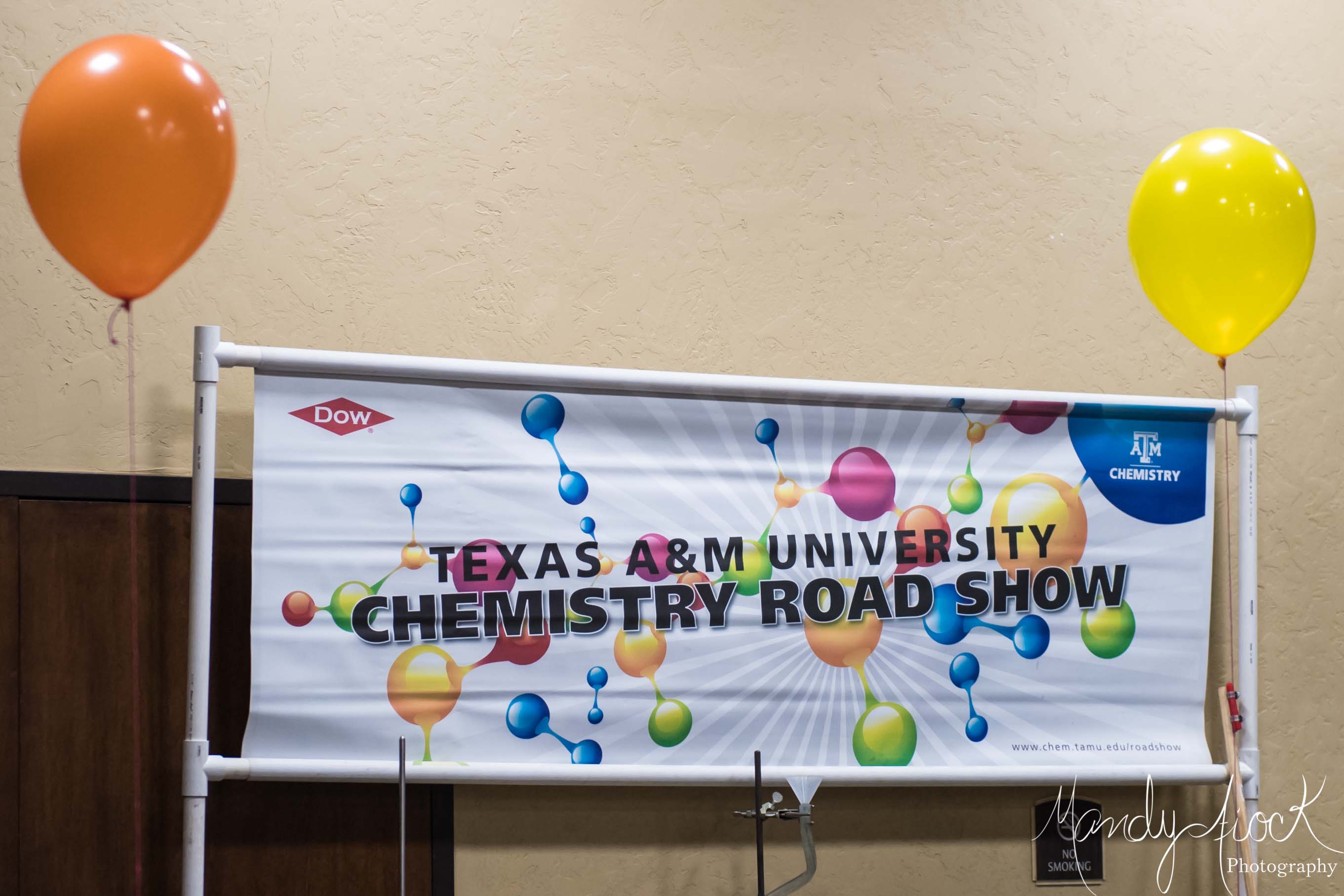 Photos from the Texas A&M University Chemistry Road Show by Mandy Fiock Photography