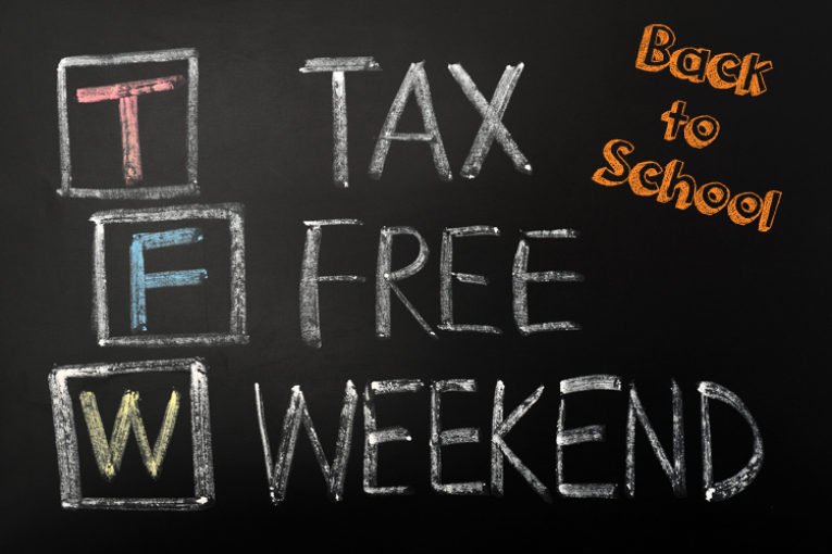 Back-to-School Tax Free Weekend Coming Up August 10th-12th
