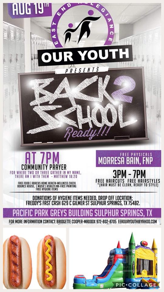 East End Alliance Our Youth Hosting ‘Back 2 School Ready!’ Event at Pacific Park on Sunday with Free Haircuts, Free Hairstyles, Food, Face Painting and More