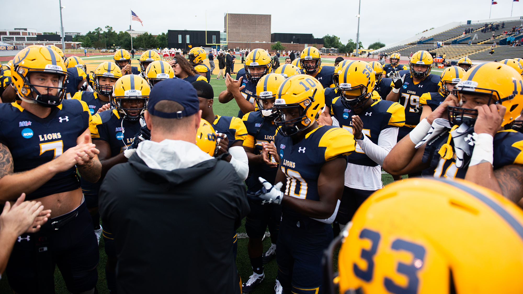 No. 9 Texas A&M Commerce Lions Football Team Looks to Rebound Against Lock Haven