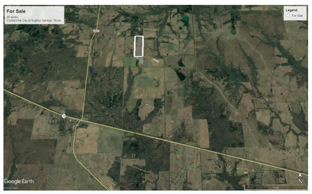 City of Sulphur Springs Accepting Sealed Bids for Property at County Road 4738, A 50 Acre Tract