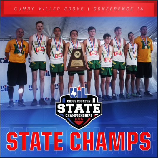 Miller Grove Boys Cross Country Team Wins State Championship. Girls Teams Places Second.
