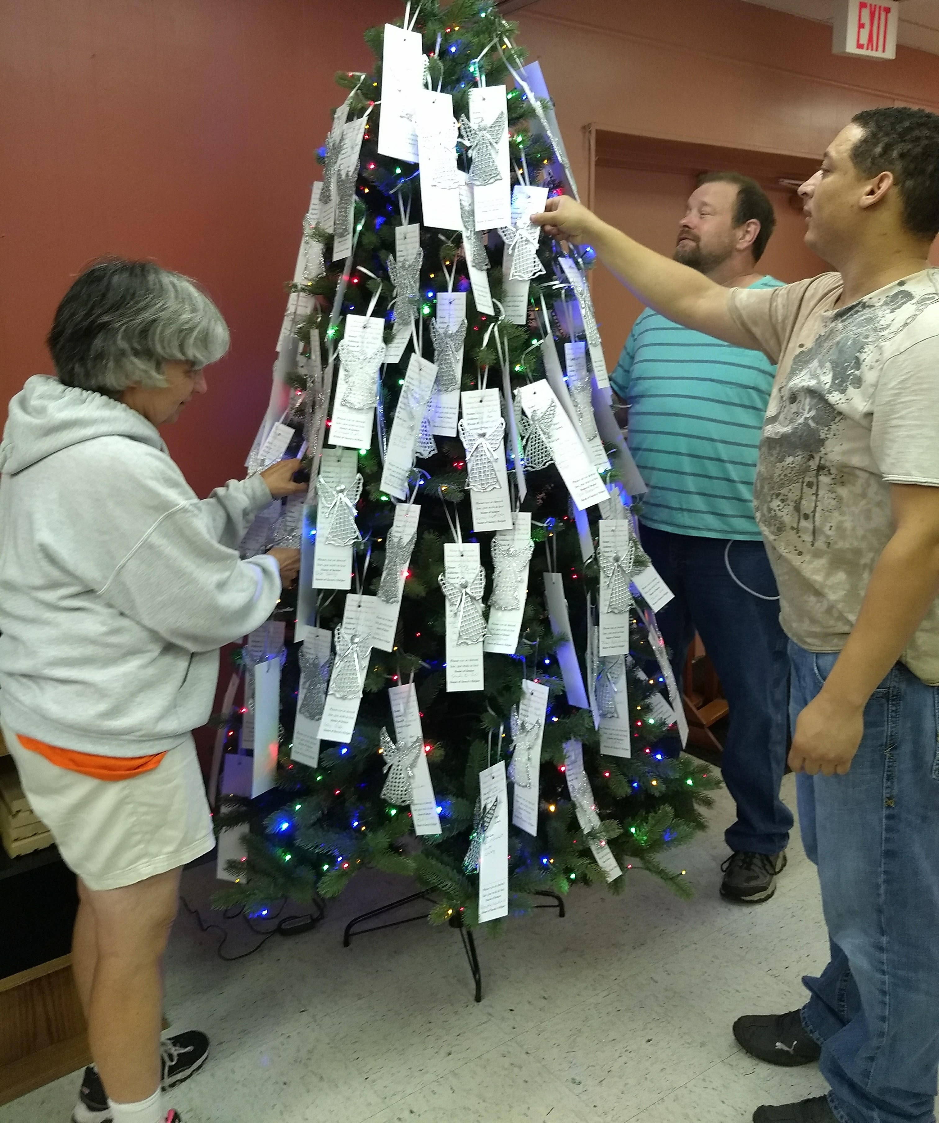 Golden Agers Gift Tree Now Up at the Sulphur Springs Senior Citizens Center