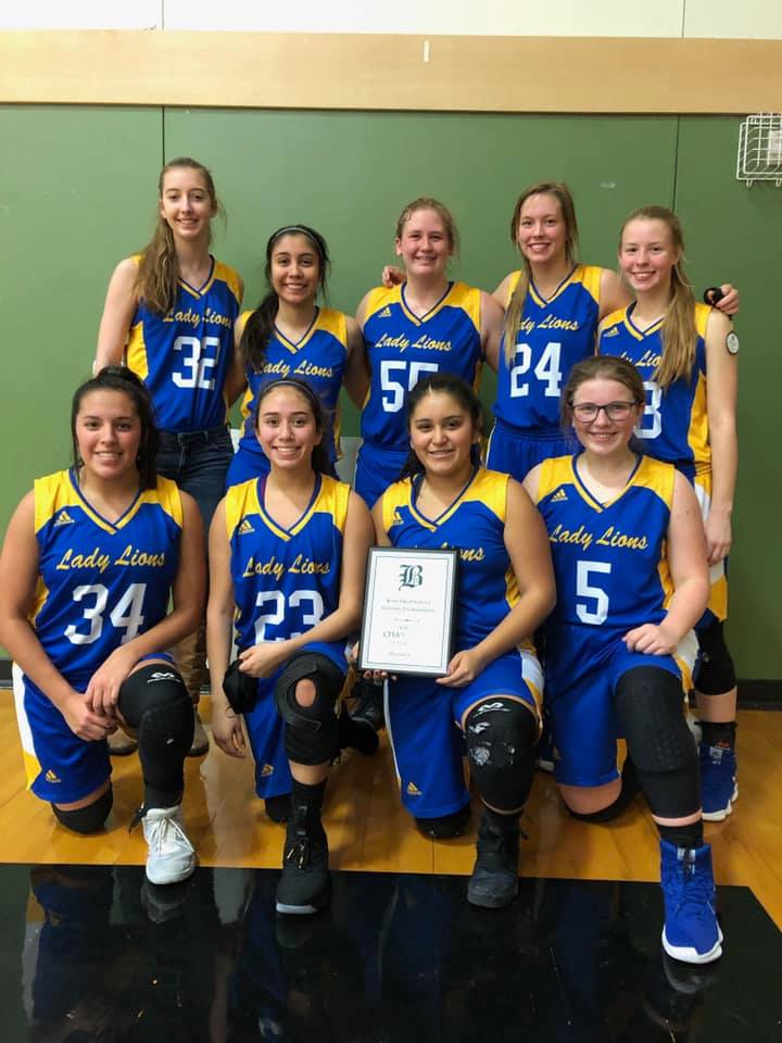 Saltillo Lady Lions Basketball Team Wins Boles Tournament