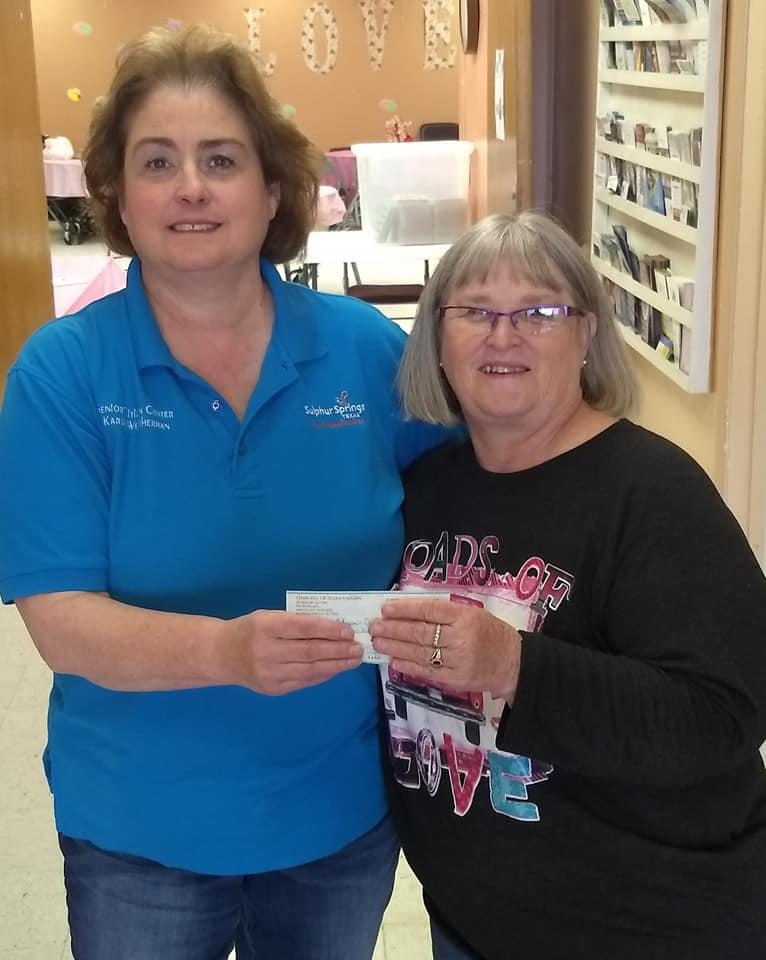 Pecan Fundraiser Raises $1,600 for Sulphur Springs Senior Citizens Center New Building Fund