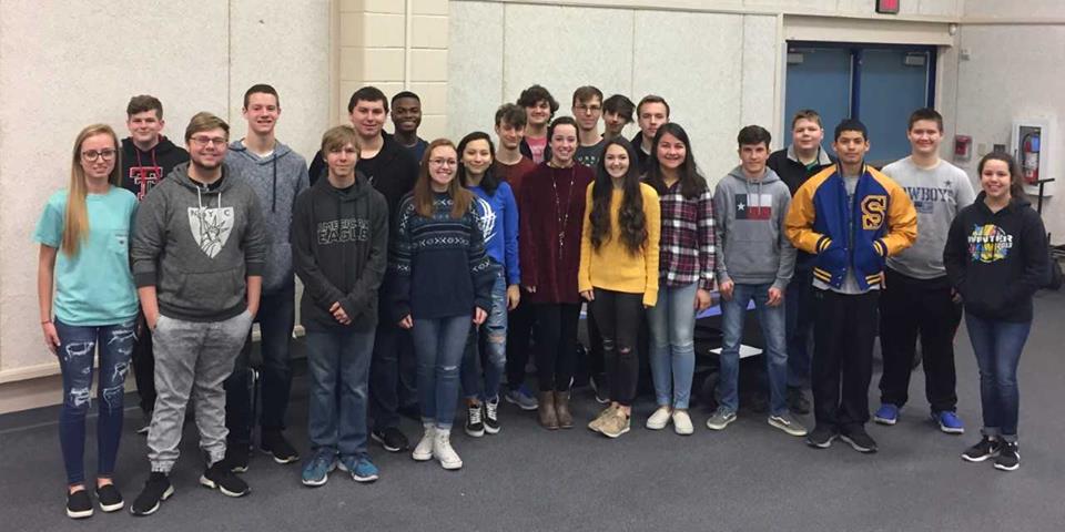 SSHS Band Students Receive 40 First Division Ratings at 2019 UIL Region 4 Solo & Ensemble Band Contest