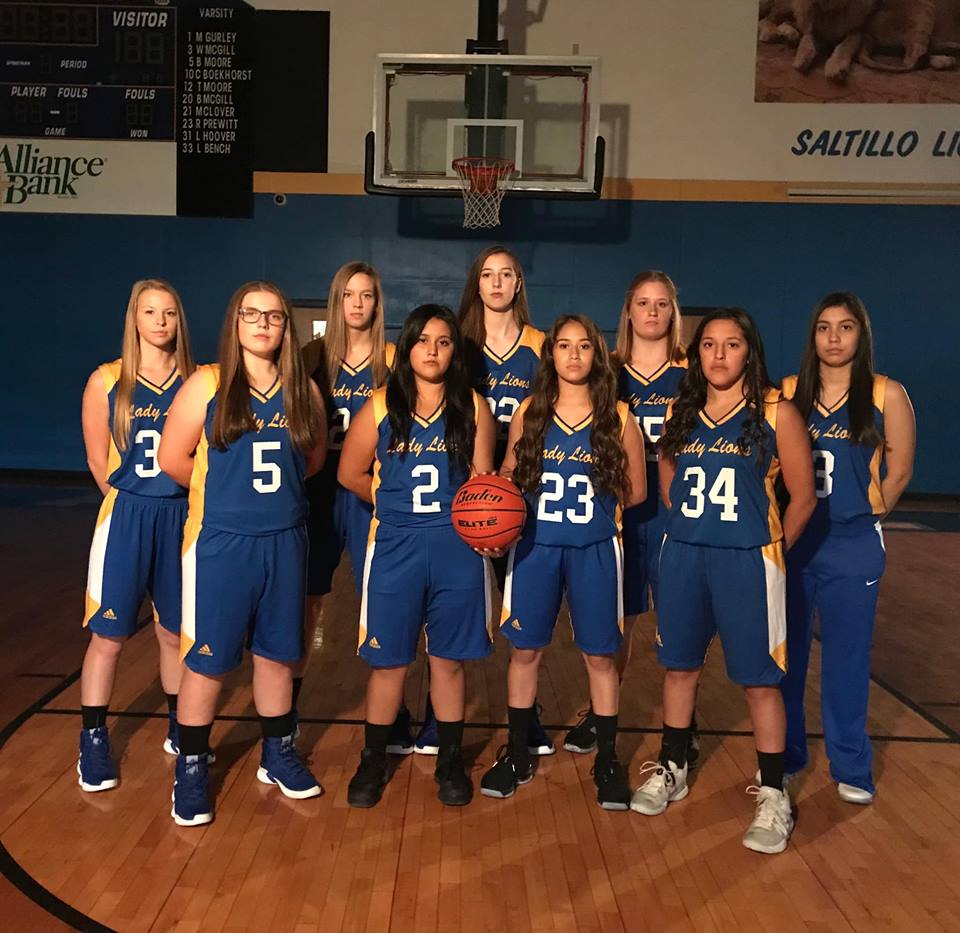 Six Members of Saltillo Girl’s Basketball Team Earn Accolades District 24-A All-District Selections