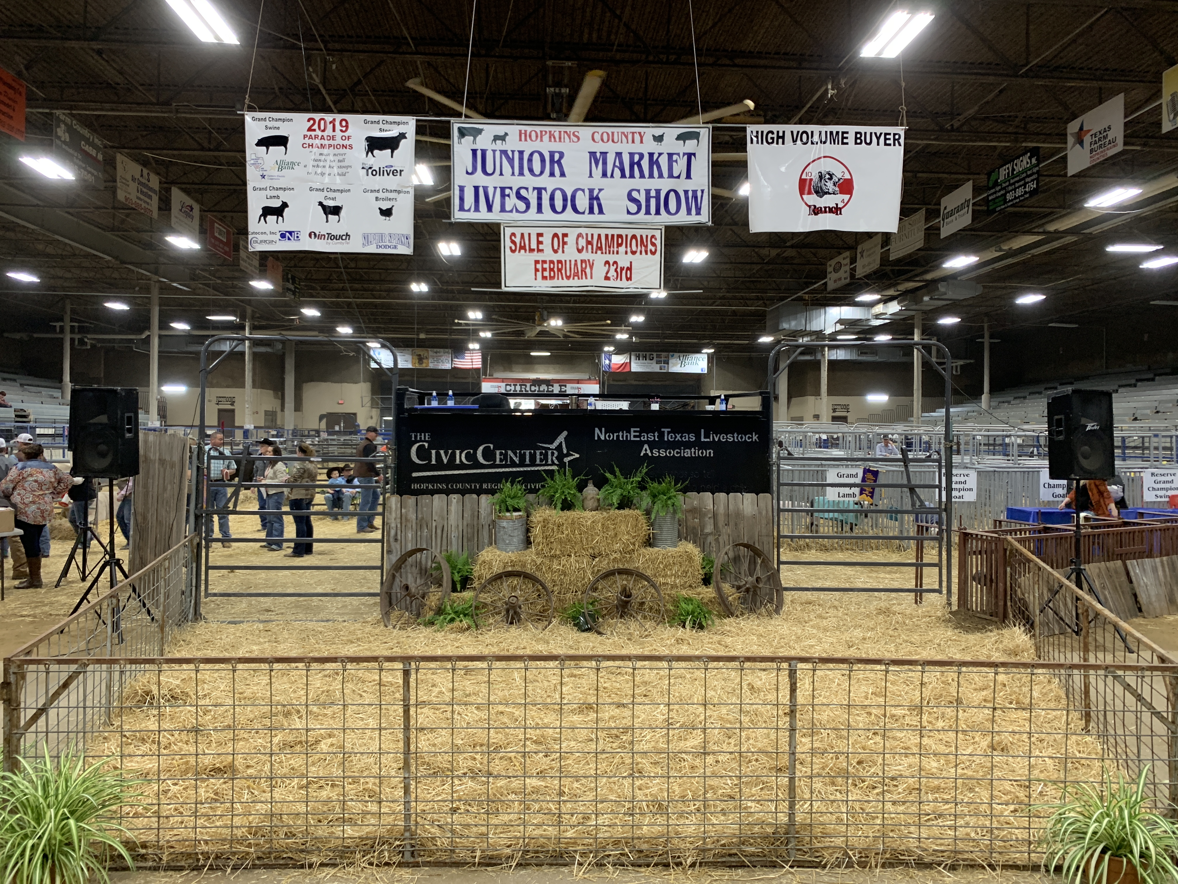 Preliminary Total for 2019 Hopkins County Junior Market Show Sale of Champions is $405,000. Plus List of Grand Champion and Reserve Champion Sales.